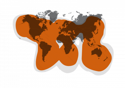 Globalstar Commercial IoT Coverage Map